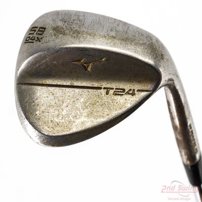 Mizuno T24 Raw Wedge Lob LW 58° 4 Deg Bounce X Grind Nippon NS Pro Modus 3 Tour 115 Steel Stiff Right Handed 35.0in
