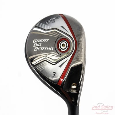 Callaway 2015 Great Big Bertha Fairway Wood 3 Wood 3W 15° Graphite Design Tour AD DI-6 Graphite Stiff Right Handed 43.75in