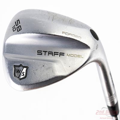 Wilson Staff Staff Model Wedge Lob LW 58° 10 Deg Bounce Dynamic Gold AMT Steel Wedge Flex Right Handed 35.0in