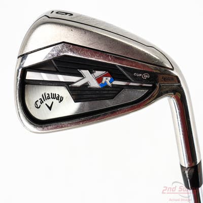 Callaway XR Single Iron 6 Iron True Temper Speed Step 80 Steel Stiff Right Handed 38.5in