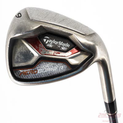 TaylorMade AeroBurner Single Iron 9 Iron TM AeroBurner REAX 60 Graphite Regular Right Handed 36.0in