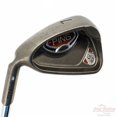 Ping G10 Single Iron 7 Iron Ping AWT Steel Regular Left Handed White Dot 37.5in