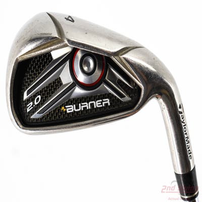 TaylorMade Burner 2.0 Single Iron 4 Iron TM Burner 2.0 85 Steel Regular Right Handed 39.5in
