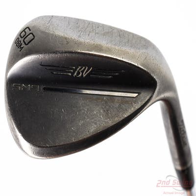 Titleist Vokey SM9 Jet Black Wedge Lob LW 60° 8 Deg Bounce M Grind Titleist Vokey BV Steel Wedge Flex Right Handed 35.0in