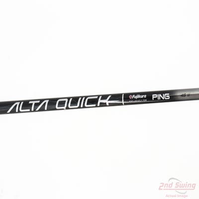 Used W/ Ping RH Adapter Ping ALTA Quick 45g Fairway Shaft Senior 41.75in