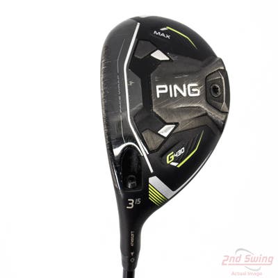 Ping G430 MAX Fairway Wood 3 Wood 3W 15° Mitsubishi Kai'li White 70 Graphite X-Stiff Left Handed 43.25in