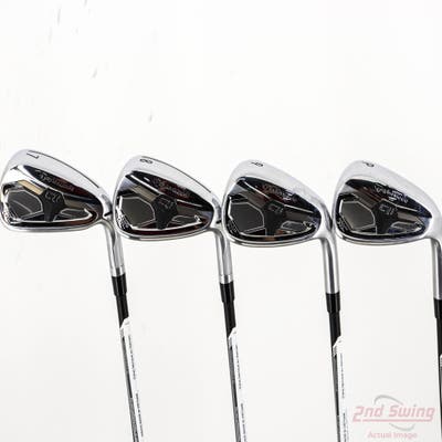 TaylorMade Qi Max HL Iron Set 7-PW KBS REAX Graphite Stiff Right Handed -1/4"