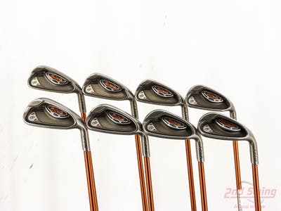 Ping G10 Iron Set 4-PW SW Ping TFC 129I Graphite Stiff Right Handed Orange Dot +1"