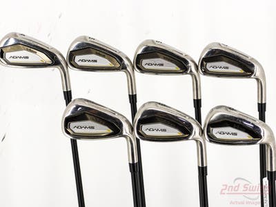 Adams 2023 Idea Iron Set 4-PW UST Mamiya Helium Black Nanocore 60i Graphite Regular Right Handed +1/2"