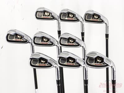 TaylorMade Tour Burner Iron Set 4-SW TM Fujikura Reax 65 Graphite Regular Right Handed -1/2"