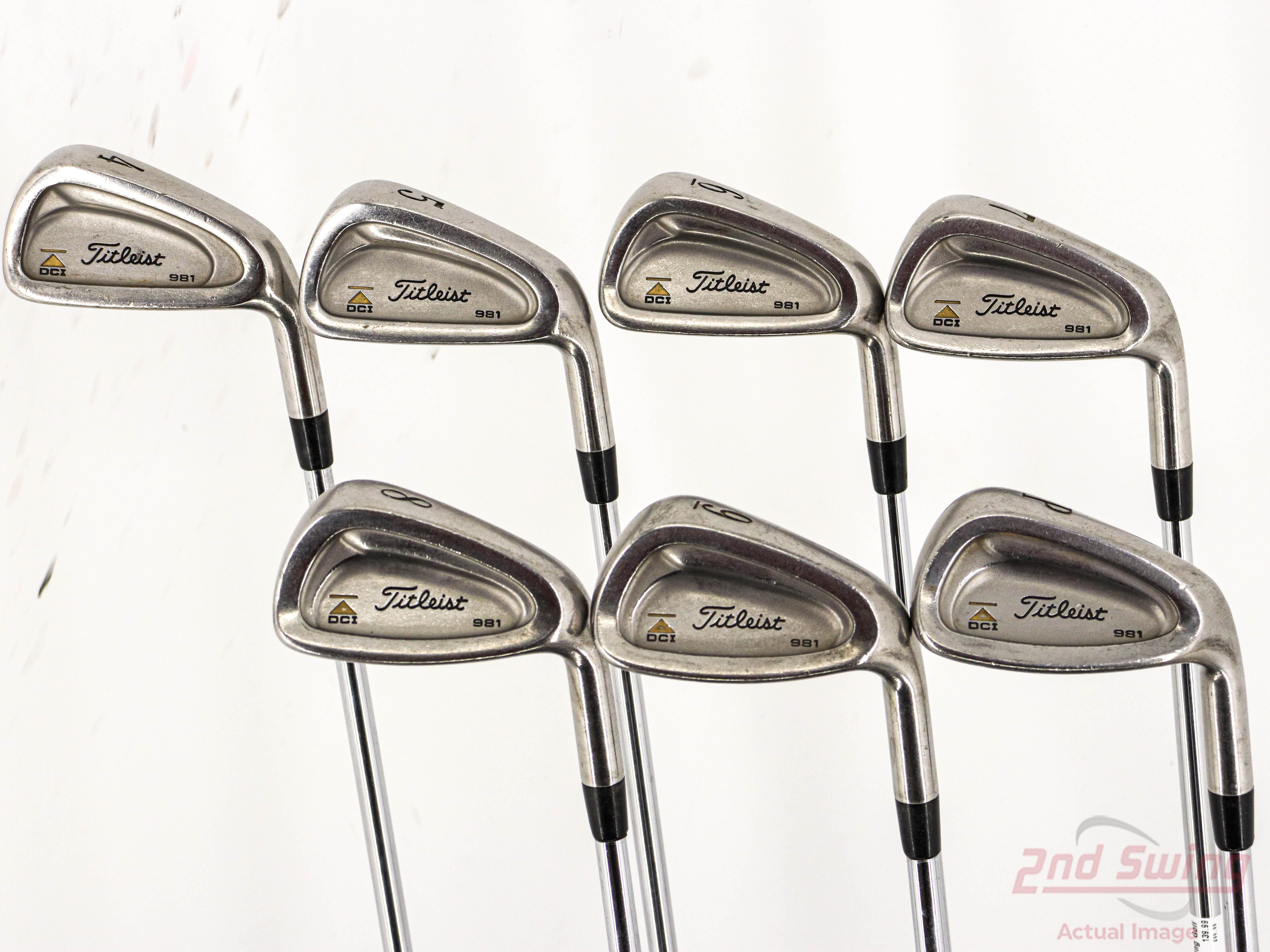 Titleist DCI 981 アイアンセット 7本　タイトリスト Titleist DCI 981 Iron Set | 2nd Swing Golf