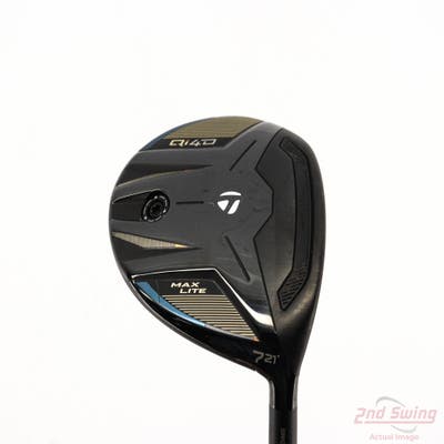 TaylorMade Qi4D Max Lite Fairway Wood 7 Wood 7W 21° Mitsubishi REAX 45 Graphite Senior Right Handed 42.0in