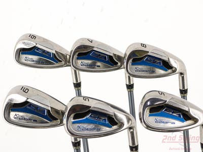 Cobra 2009 SZ Womens Iron Set 6-PW SW Cobra Aldila DVS-HL 50 Graphite Ladies Right Handed STD