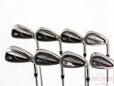 Wilson Staff Dynapwr Iron Set 4-PW SW FST KBS Tour Lite Steel Regular Right Handed STD