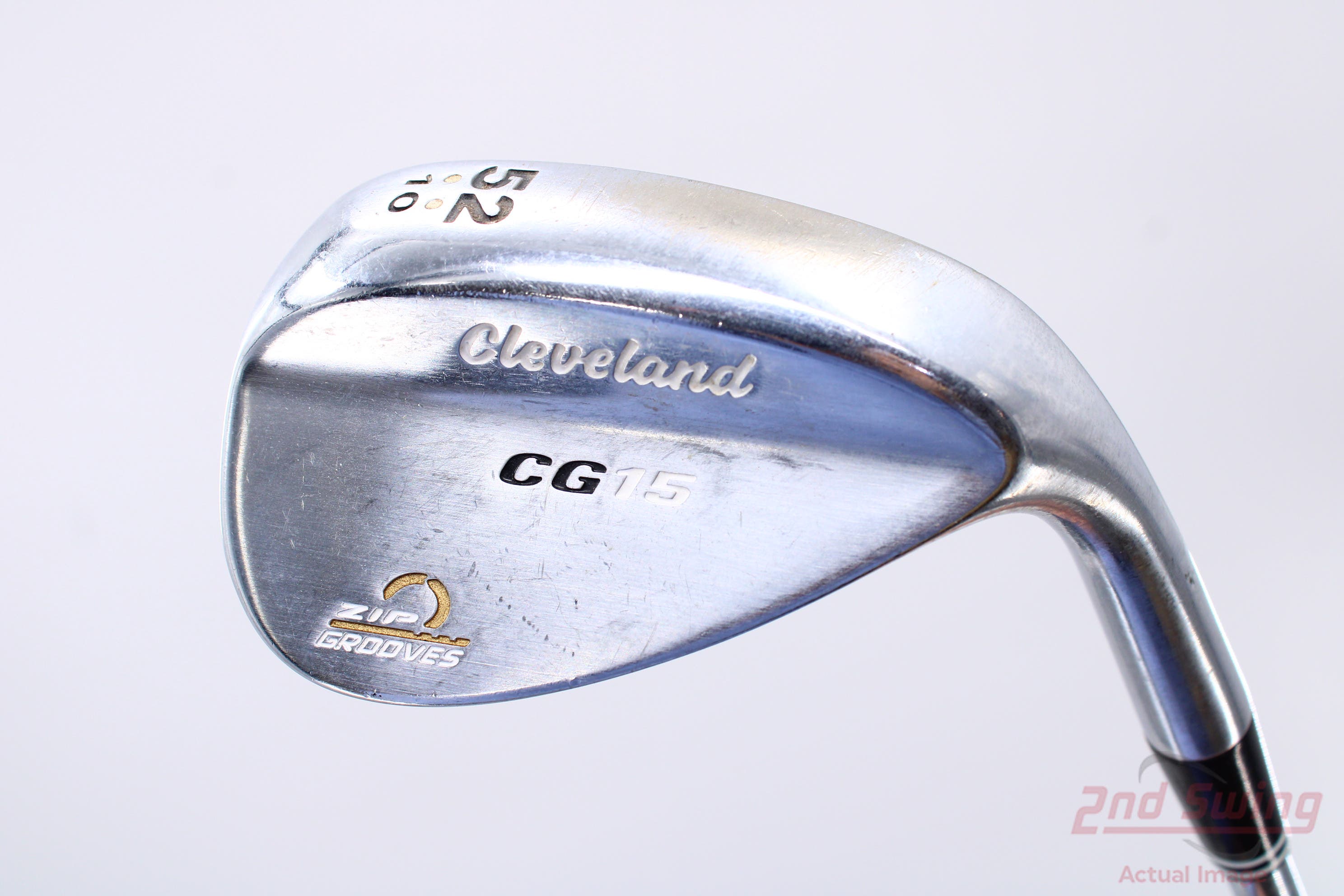 Cleveland CG15 Satin Chrome Wedge Gap GW 52° 10 Deg Bounce Cleveland Traction Wedge Steel Wedge