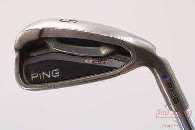 Ping G25 Single Iron 5 Iron Ping CFS Steel Regular Right Handed Purple dot 38.25in