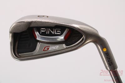 Ping G20 Single Iron 6 Iron Ping TFC 169I Graphite Regular Right Handed Yellow Dot 37.5in