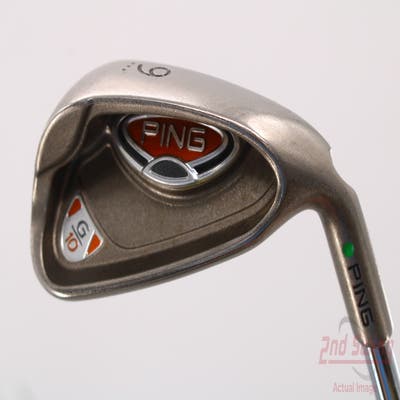 Ping G10 Single Iron 9 Iron Ping AWT Steel Regular Right Handed Green Dot 36.5in