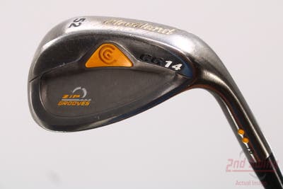 Cleveland CG14 Gunmetal Wedge Gap GW 52° 10 Deg Bounce Cleveland Traction Wedge Steel Wedge Flex Right Handed 35.5in