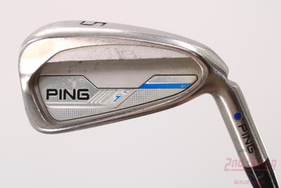 Ping 2015 i Single Iron 5 Iron Project X 5.0 Steel Regular Right Handed Blue Dot 38.5in