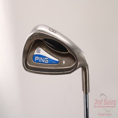 Ping G2 Single Iron 8 Iron True Temper Dynamic Gold Steel Stiff Right Handed White Dot 37.5in