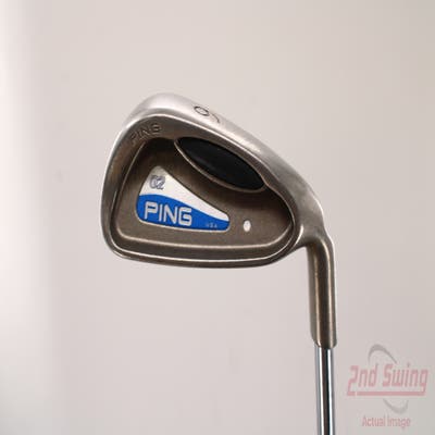 Ping G2 Single Iron 6 Iron True Temper Dynamic Gold Steel Stiff Right Handed White Dot 37.5in
