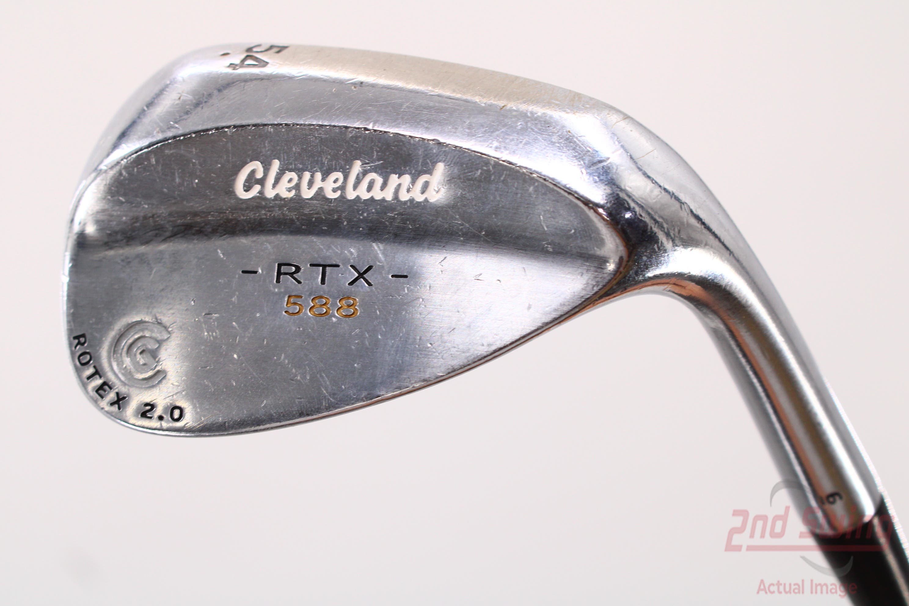 flyde over Gutter Milestone Cleveland 588 RTX 2.0 Tour Satin Wedge (A-62331728469) | 2nd Swing Golf