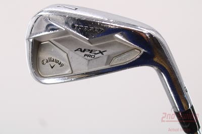 Callaway Apex Pro 19 Single Iron 7 Iron Project X Rifle 6.0 Steel Stiff Right Handed 37.5in