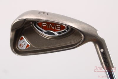 Ping G10 Single Iron 6 Iron Ping AWT Steel Regular Right Handed White Dot 38.0in