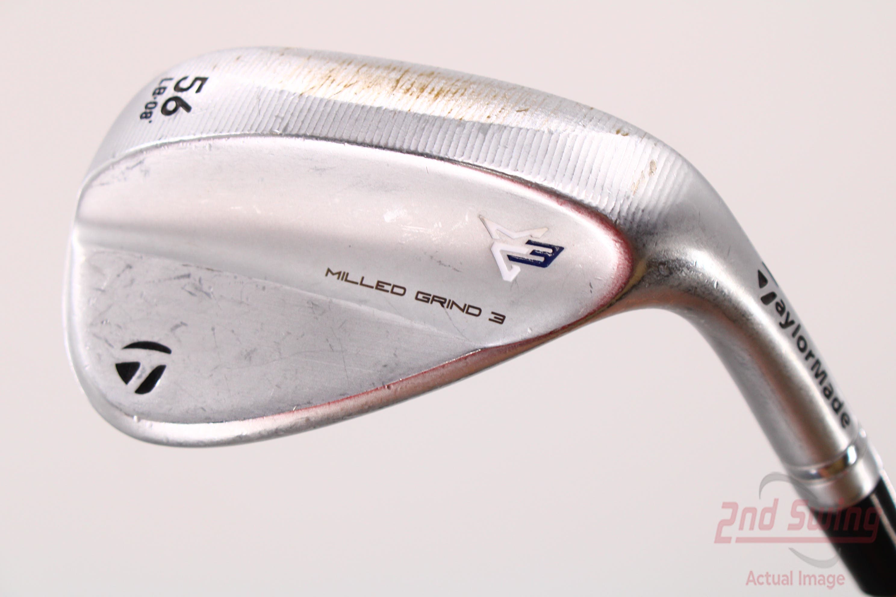 TaylorMade Milled Grind 3 Raw Chrome Wedge (A-62331846802) | 2nd