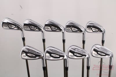 Callaway Apex CF16, Apex Pro CF16 Combo Iron Set 3-PW AW UST Mamiya Recoil 780 ES Graphite Stiff Right Handed 38.25in