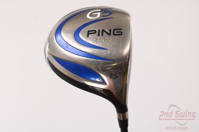 Ping G5 Driver 7.5° Alpha Platinum 65 Graphite Stiff Right Handed 44.5in