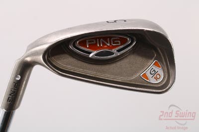 Ping G10 Single Iron 5 Iron Ping AWT Steel X-Stiff Left Handed White Dot 38.5in