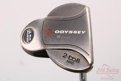 Odyssey White Ice 2-Ball Mid Putter Steel Right Handed 33.5in