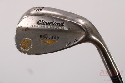 Cleveland 2012 588 Chrome Wedge Lob LW 58° 12 Deg Bounce Dynamic Gold Tour Issue S400 Steel Stiff Right Handed 35.0in