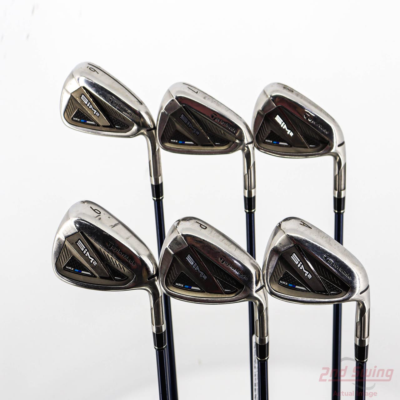 TaylorMade SIM2 MAX Iron Set (A62438976844) 2nd Swing Golf