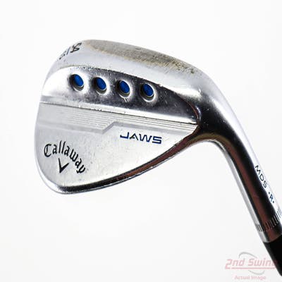 Callaway Jaws MD5 Platinum Chrome Wedge Sand SW 54° 10 Deg Bounce S Grind Stock Steel Shaft Steel Wedge Flex Right Handed 35.0in