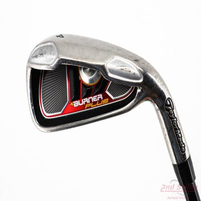 TaylorMade Burner Plus Single Iron 4 Iron Custom Graphite Shaft Graphite Senior Right Handed 39.25in