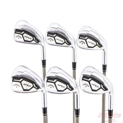 Callaway Apex CF16 Iron Set 6-PW AW Aerotech SteelFiber i95 Graphite Stiff Right Handed STD