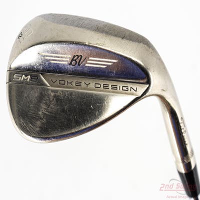 Titleist Vokey SM8 Brushed Steel Wedge Lob LW 60° 12 Deg Bounce D Grind Titleist Vokey BV Steel Wedge Flex Right Handed 35.0in