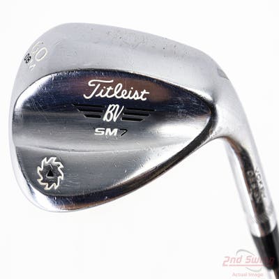 Titleist Vokey SM7 Tour Chrome Wedge Lob LW 60° 8 Deg Bounce M Grind SM7 BV Steel Wedge Flex Right Handed 35.0in