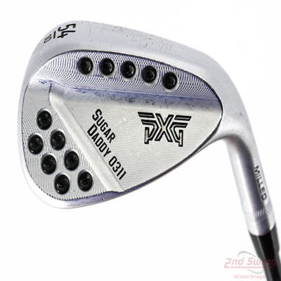 PXG 0311 Sugar Daddy Milled Chrome Wedge Sand SW 54° 10 Deg Bounce Mitsubishi MMT 60 Graphite Senior Right Handed 35.25in