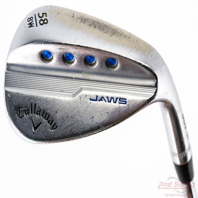 Callaway Jaws MD5 Platinum Chrome Wedge Lob LW 58° 8 Deg Bounce W Grind Nippon NS Pro Modus 3 Tour 105 Steel Stiff Right Handed 35.0in