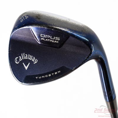 Callaway Opus Platinum Blue Wedge Sand SW 54° 12 Deg Bounce S Grind Dynamic Gold Mid 115 Gunmetal Steel Wedge Flex Right Handed 35.25in