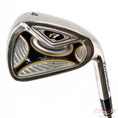TaylorMade R7 Single Iron 4 Iron TM T-Step 90 Steel Regular Right Handed 38.5in