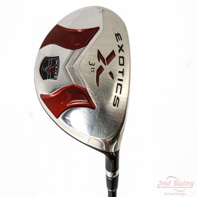 Tour Edge Exotics XCG-V Fairway Wood 3 Wood 3W 15° Aldila VooDoo SVS7 Graphite Stiff Right Handed 43.25in