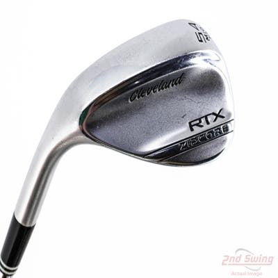 Cleveland RTX ZipCore Tour Satin Wedge Sand SW 54° 10 Deg Bounce Mid Dynamic Gold Spinner TI Steel Wedge Flex Left Handed 35.5in