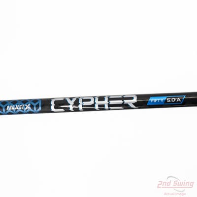 Used W/ Srixon RH Adapter Project X Cypher 50g Driver Shaft Senior 44.75in