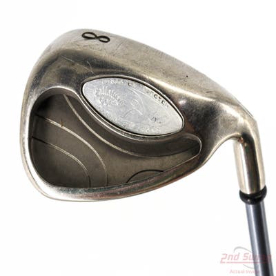 Callaway Big Bertha Tungsten Titanium Single Iron 8 Iron Callaway Stock Graphite Graphite Stiff Right Handed 36.5in