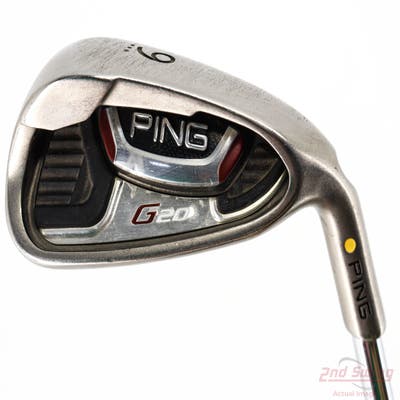 Ping G20 Single Iron 9 Iron Ping CFS Steel Stiff Right Handed Yellow Dot 37.75in